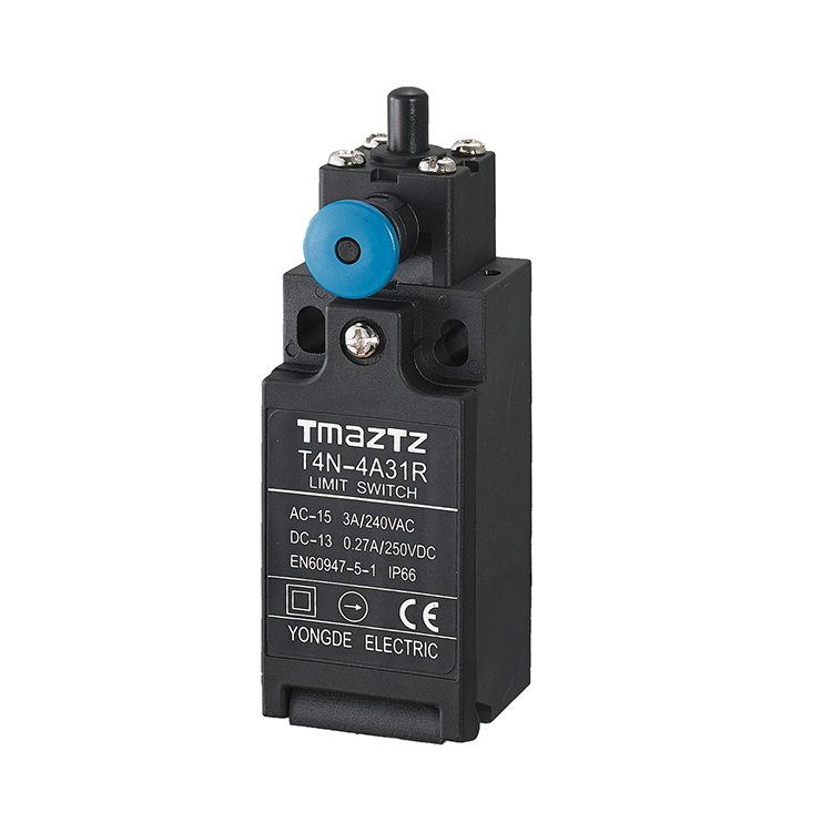 T4N-4A31R Manual Reset Safety Plunger Limit Switch