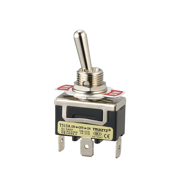 T513A On-Off-On Toggle Switch SPDT