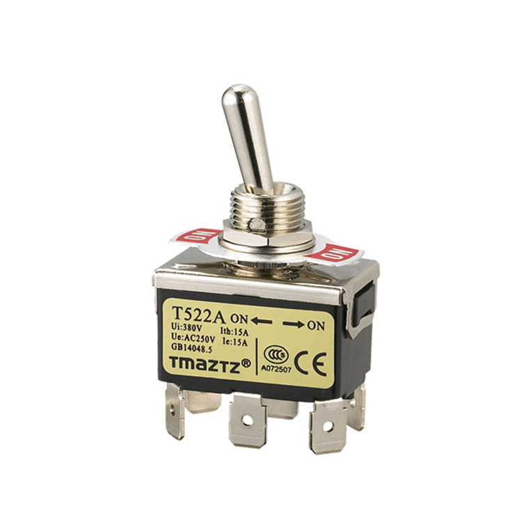 T522A On-On Toggle Switch DPDT