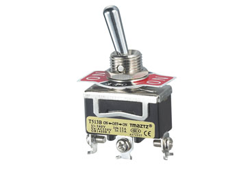 T513B On-Off-On Toggle Switch SPDT