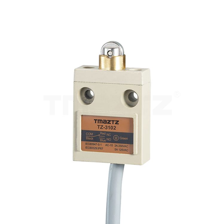 TZ-3102 IP68 parallel top-roller stainless plunger actuator Waterproof Limit Switch