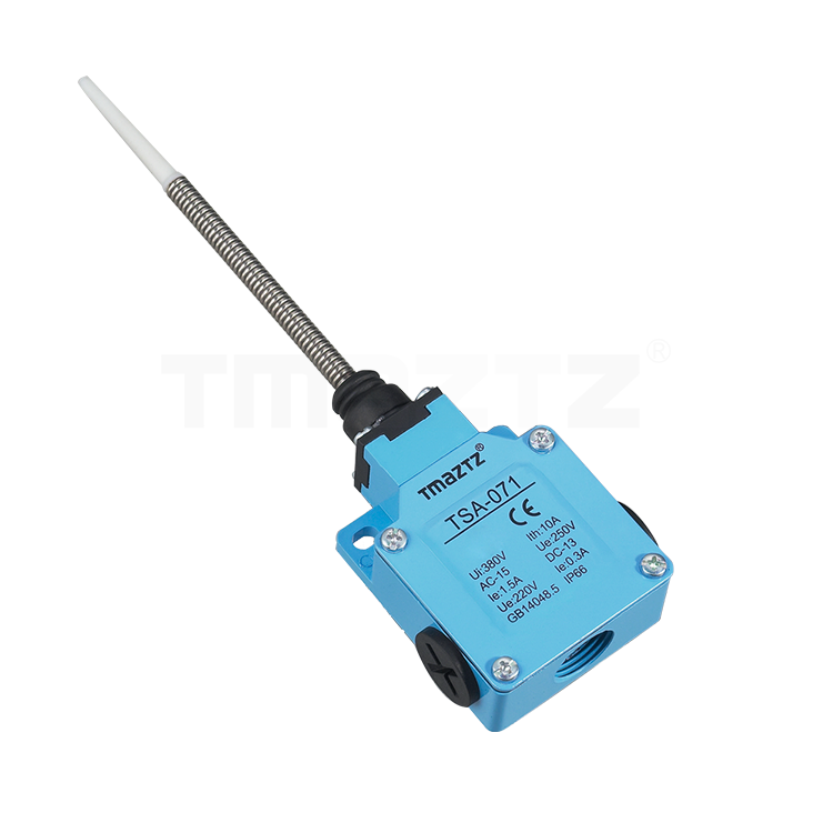 TSA-071 spring lever with plastic rod actuator Limit switch