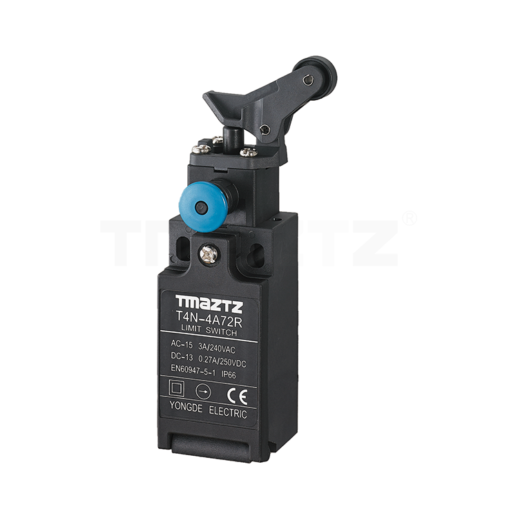 T4N-4A72R Manual Reset One-way Plunger Roller Safety Limit Switch