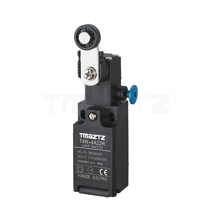 T4N-4A22R Manual Reset Safety Nylon Roller Limit Switch