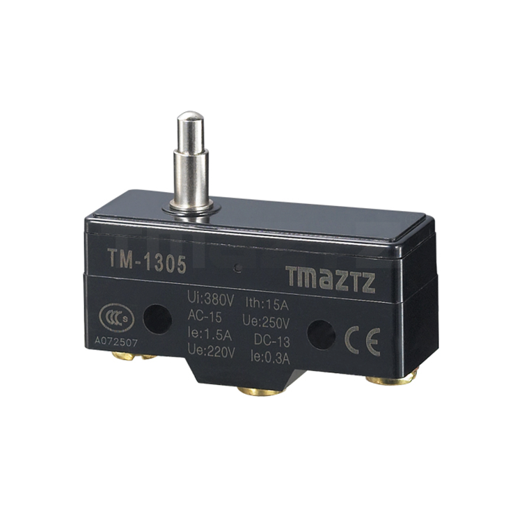 TM-1305 stainless steel high button plunger Micro Switch