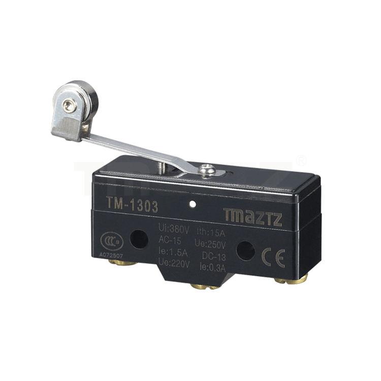 TM-1303 roller lever and pin plunger Micro Switch