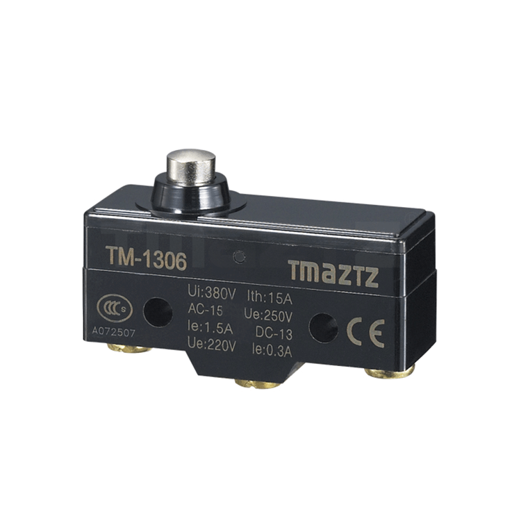 TM-1306 stainless steel button plunger Micro Switch