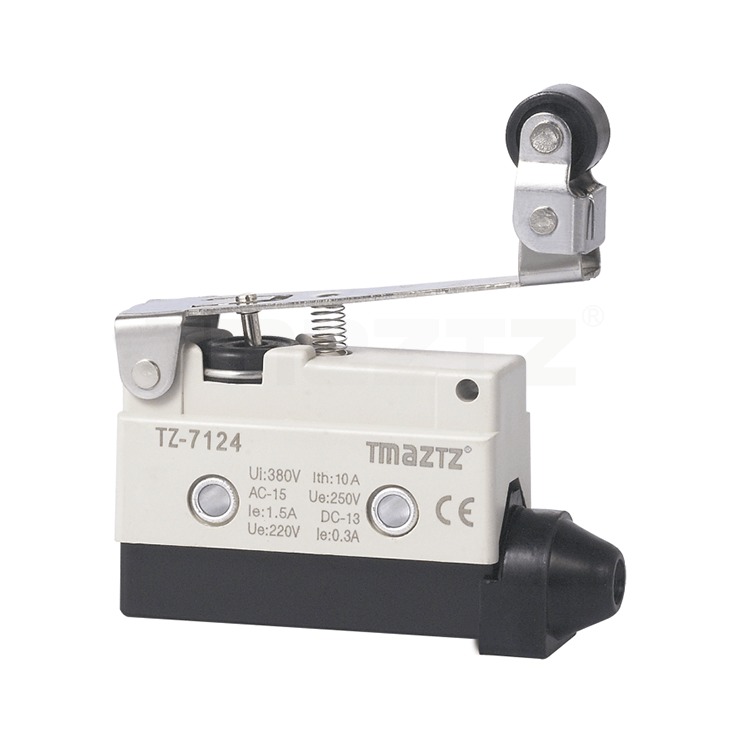TZ-7124 Top plastic roller long lever Horizontal Limit Switch