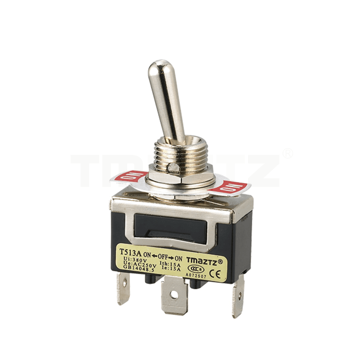 T513A On-Off-On Toggle Switch SPDT