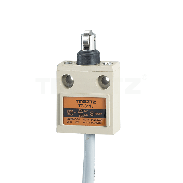 TZ-3113 Stainless steel round button plunger waterproof limit switch
