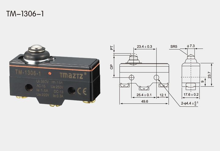 TM-1306-1 Waterproof Micro Switch