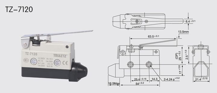 TZ-7120 Horizontal Limit Switch