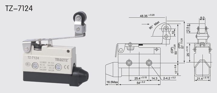 TZ-7124 Horizontal Limit Switch