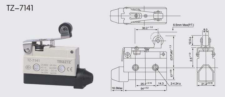 TZ-7141 Horizontal Limit Switch