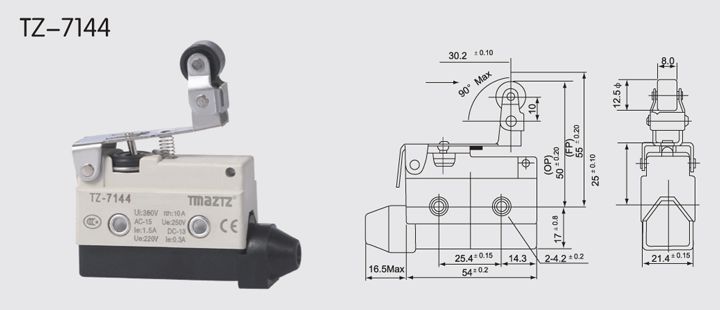 TZ-7144 Horizontal Limit Switch