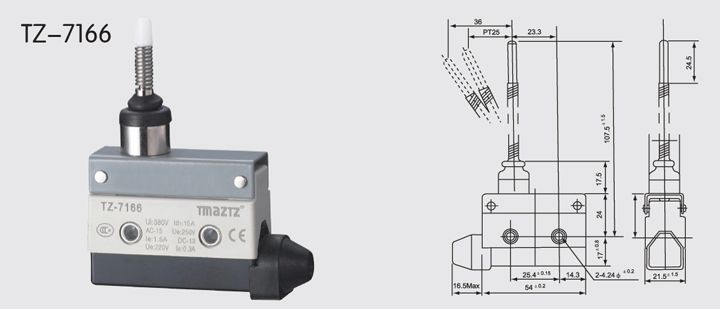 TZ-7166 Horizontal Limit Switch
