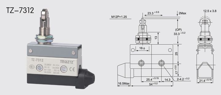 TZ-7312 Horizontal Limit Switch