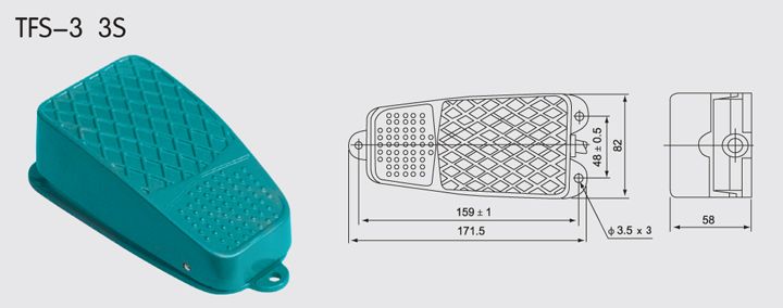 TFS-3 3S Foot Switch