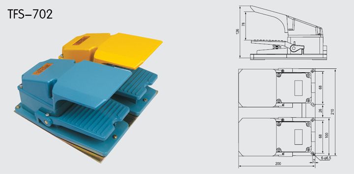 TFS-702 Foot Switch