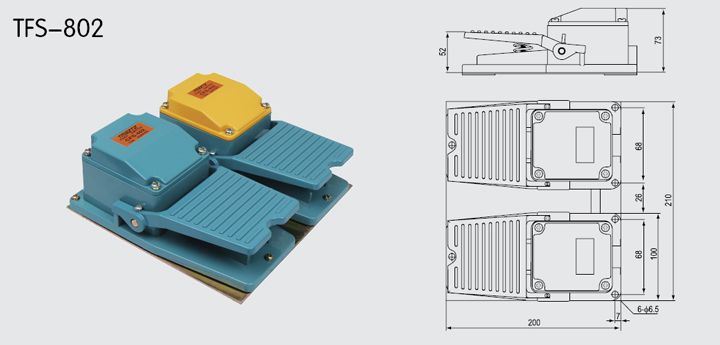 TFS-802 Foot Switch