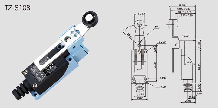 TZ-8108 Limit Switch