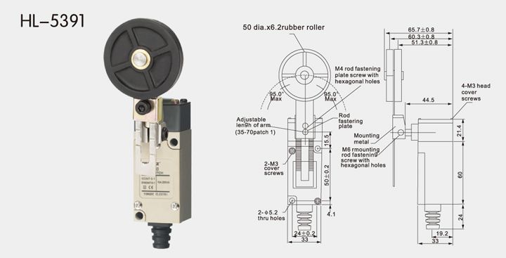 HL-5391 limit switch