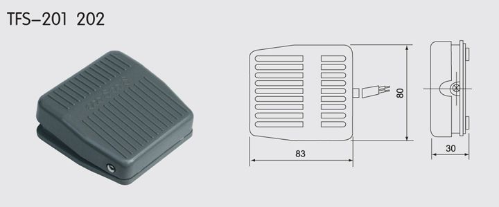 TFS-201 Foot Switch Plastic Shell