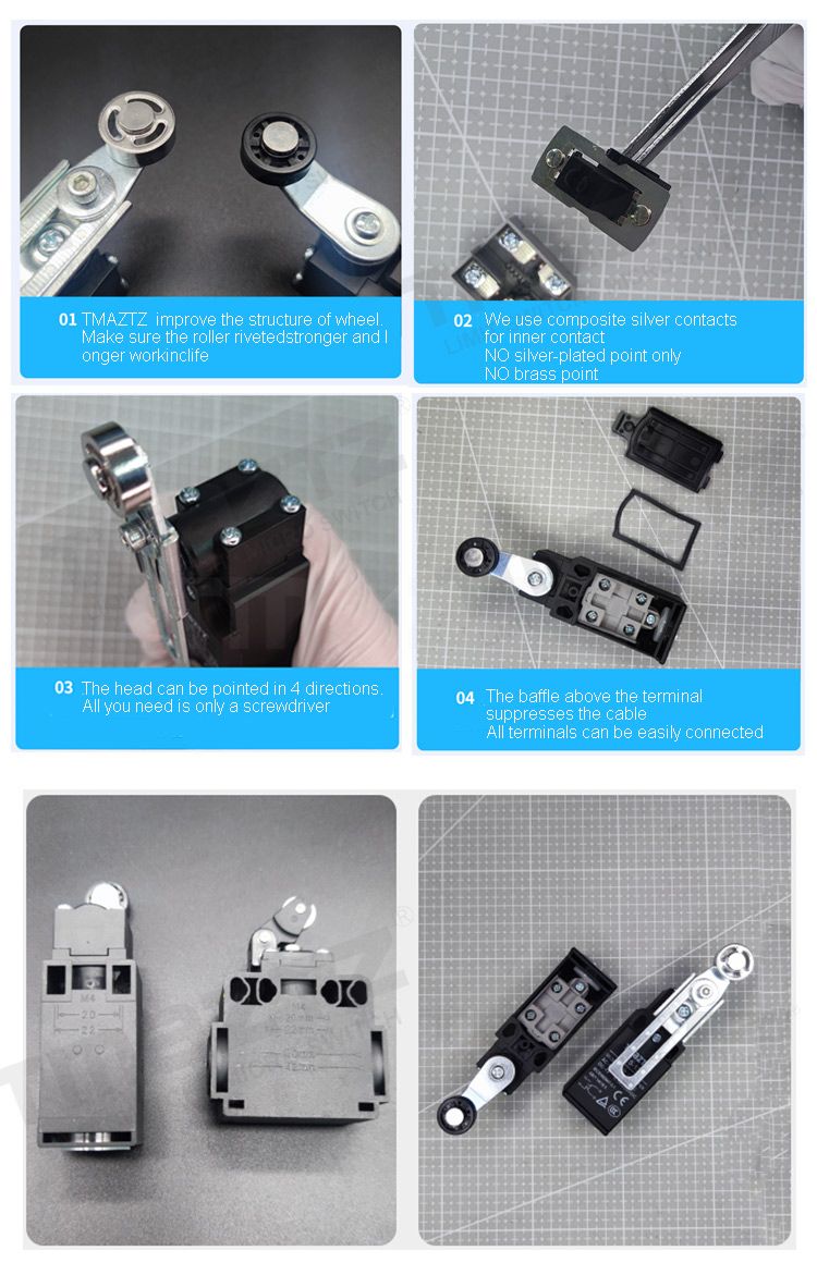 TLS-101 sealed plunger actuator Limit Switch